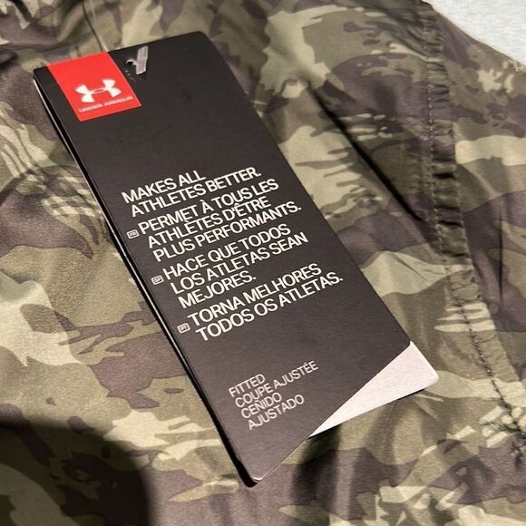 Under Armour Men's Sportstyle Wind Anorak Size M - Picture 9 of 11